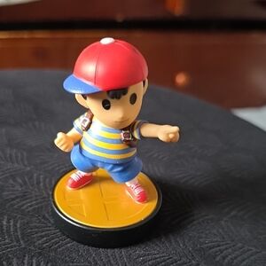 Amiibo Super Smash Bros Series Figure Nintendo Wii U Ness No. 34